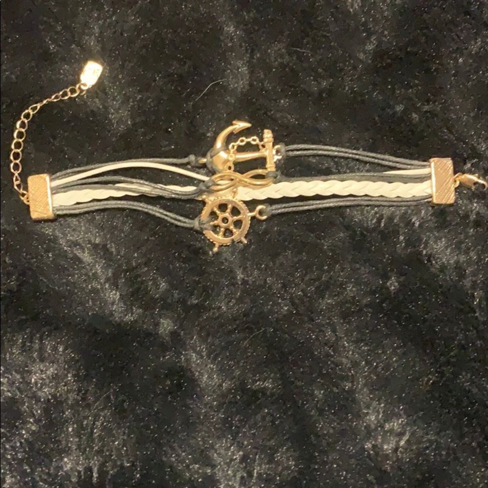 Nautical layered bracelet
